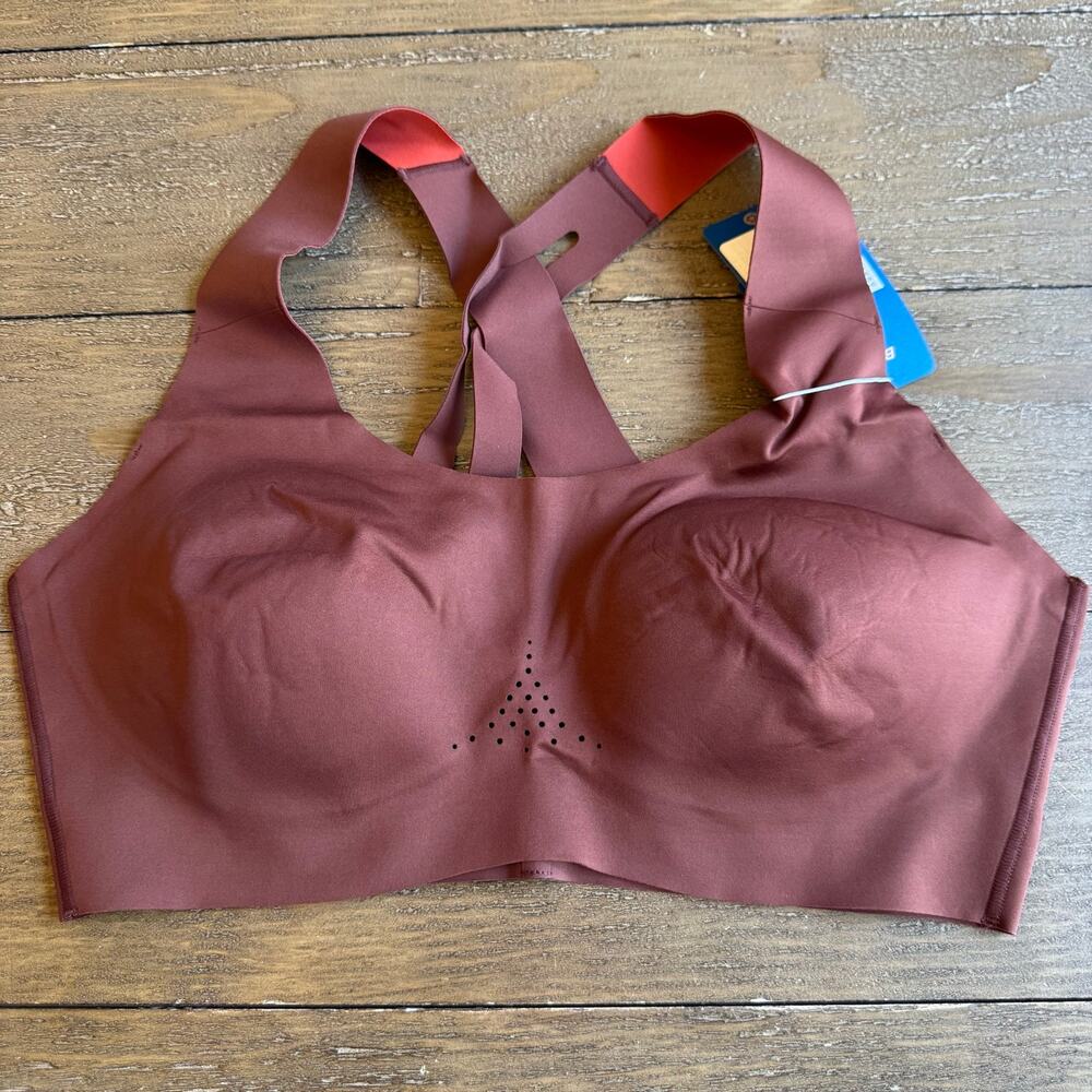 BROOKS Dare Crossback Run Bra black 34 A/B Running Walking High Impact NWT